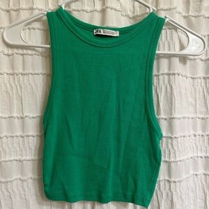 Zara rib halter top